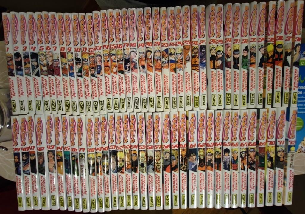 Lot Intégral T1-T72 - Mangas Naruto - Français, Ophalen, Complete serie of reeks, Europa, Zo goed als nieuw