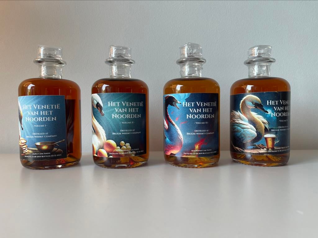 Brugse Whisky “Het Venetië van het Noorden “ te koop, Verzamelen, Ophalen, Zo goed als nieuw