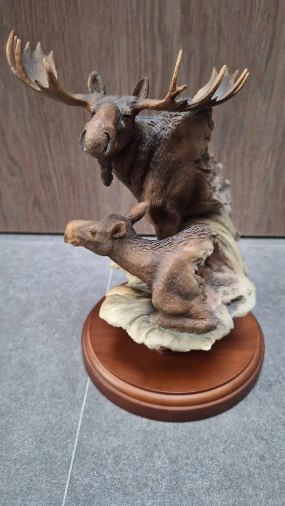 Eland en kalf sculptuur, Ophalen of Verzenden