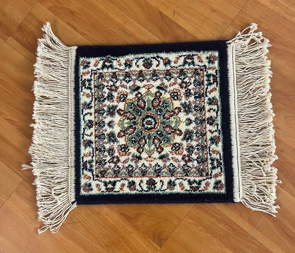 Tapis oriental vintage à franges 32/30, Enlèvement ou Envoi