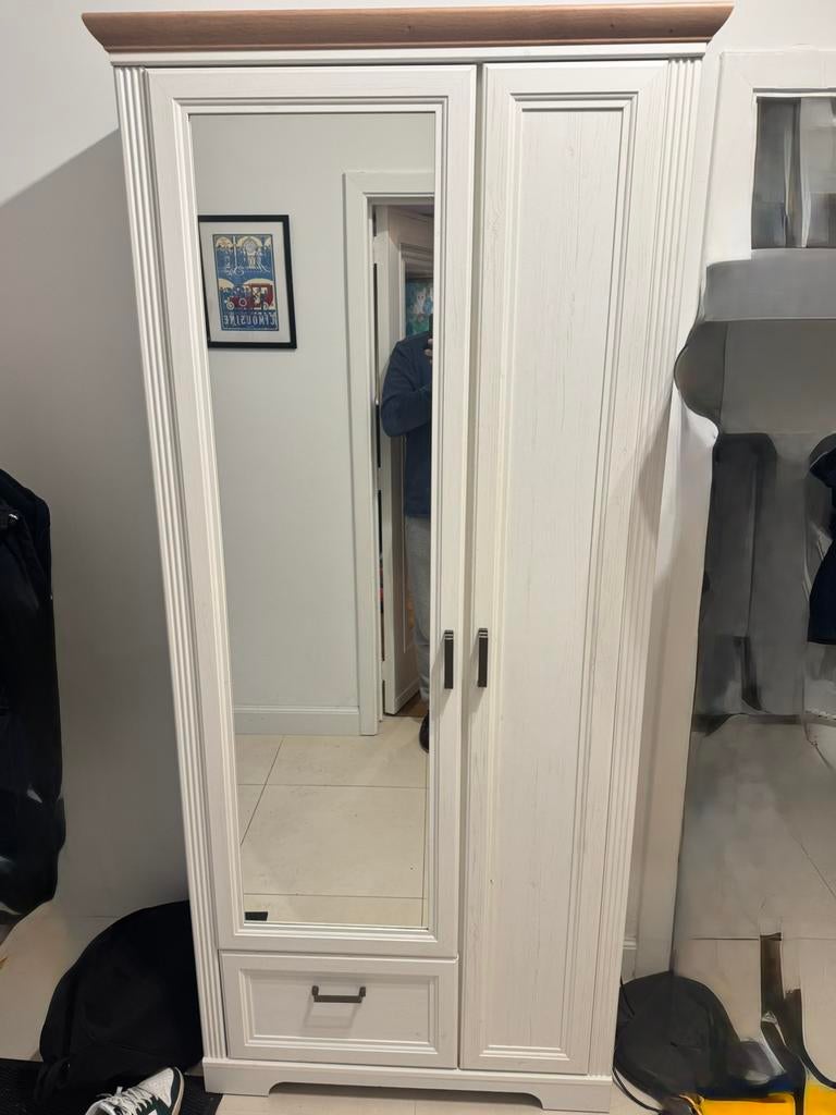 Penderie vestiaire entree, Huis en Inrichting, Woonaccessoires | Kapstokken, Ophalen, Gebruikt, Hout, 200 cm of meer