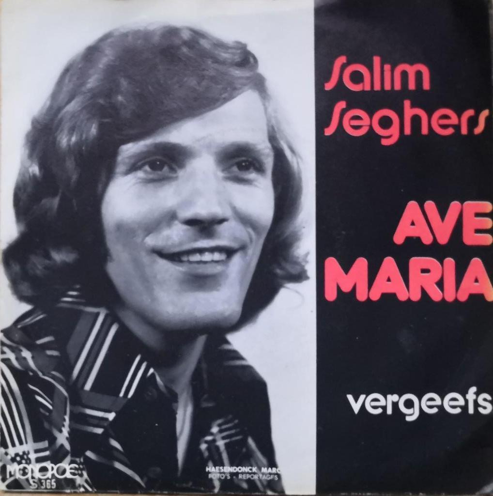 SALIM SEGHERS - Ave Maria (single), Cd's en Dvd's, 7 inch, Single, Ophalen of Verzenden, Zo goed als nieuw