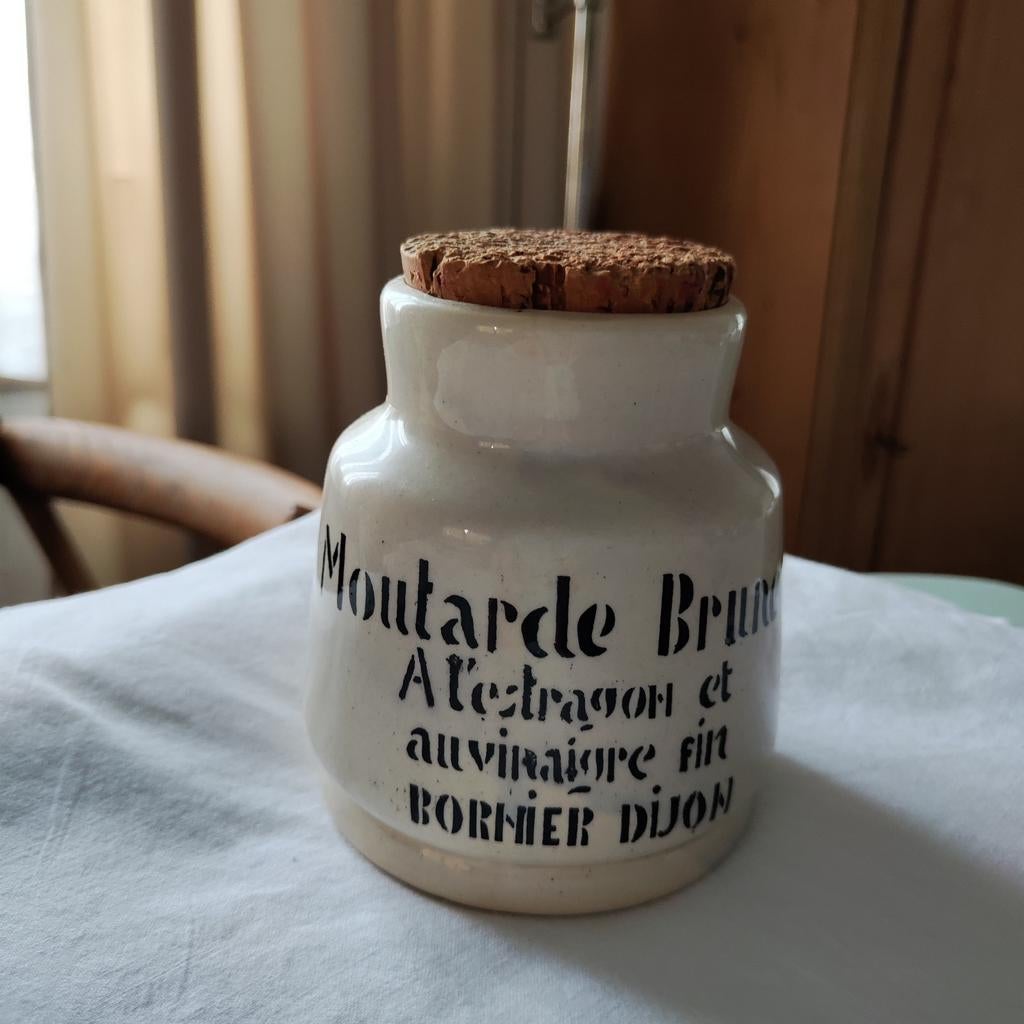 Ancien pot à moutarde, Antiquités & Art, Enlèvement ou Envoi