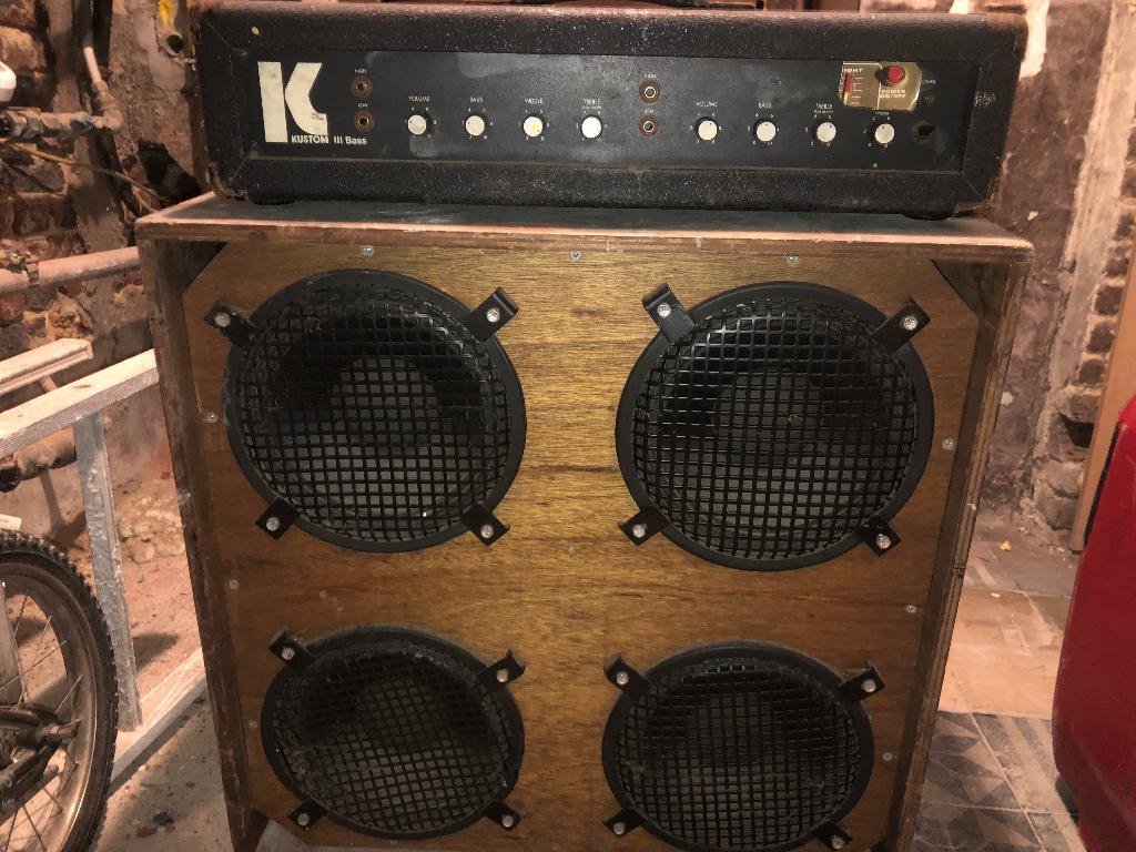 basversterker Kustom, Ophalen, Gebruikt, Basgitaar