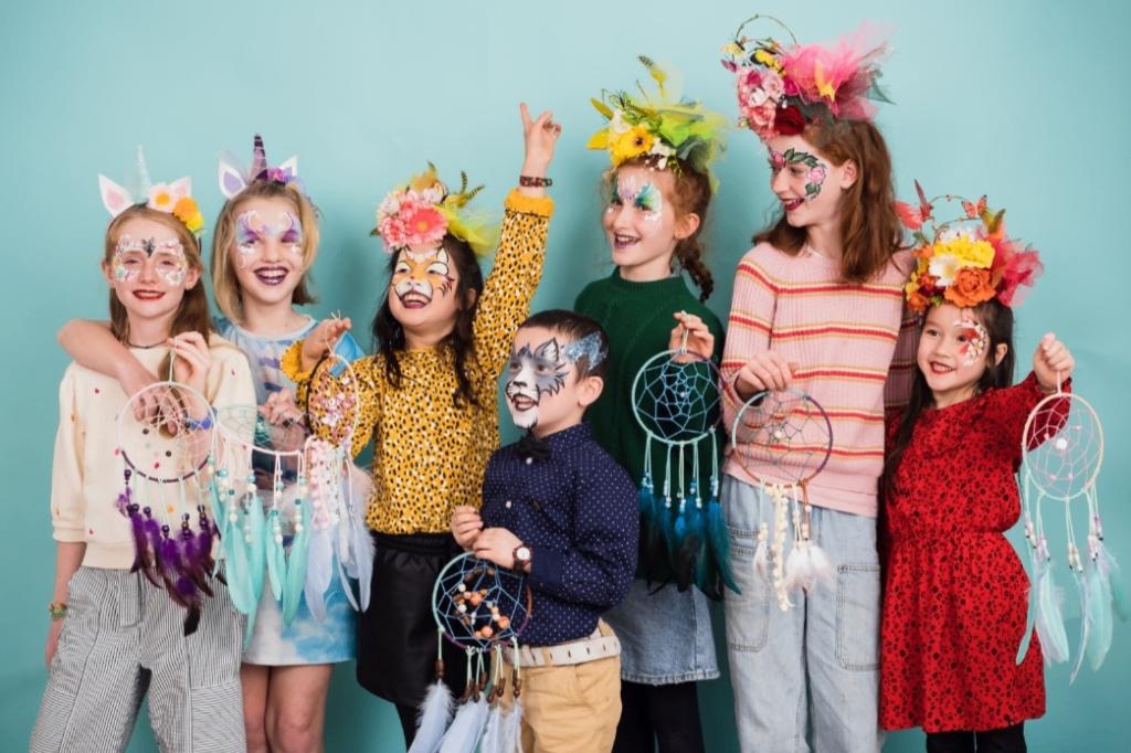 Professionele kindergrime voor feestjes en evenementen, Créatif ou Éducatif