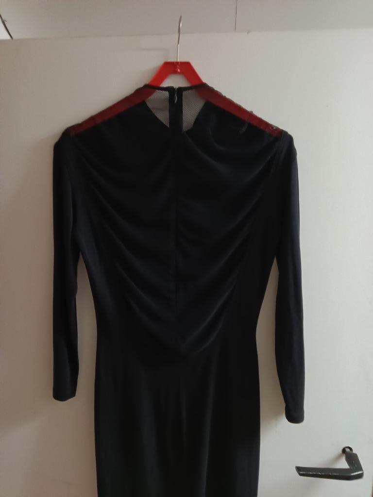 Stijlvol zwart kleedje Marccain maat smal, ANDERE, Taille 38/40 (M), Enlèvement ou Envoi, Comme neuf