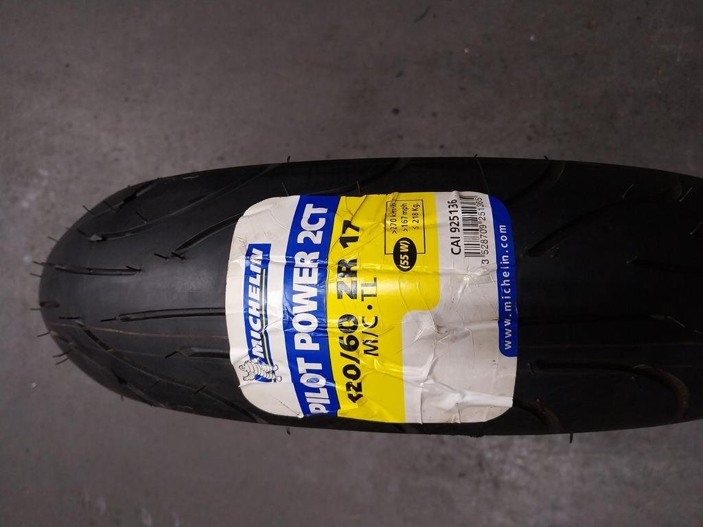 Michelin Pilot Power 2CT 120/60 zr 17, Motoren, Ophalen, Nieuw