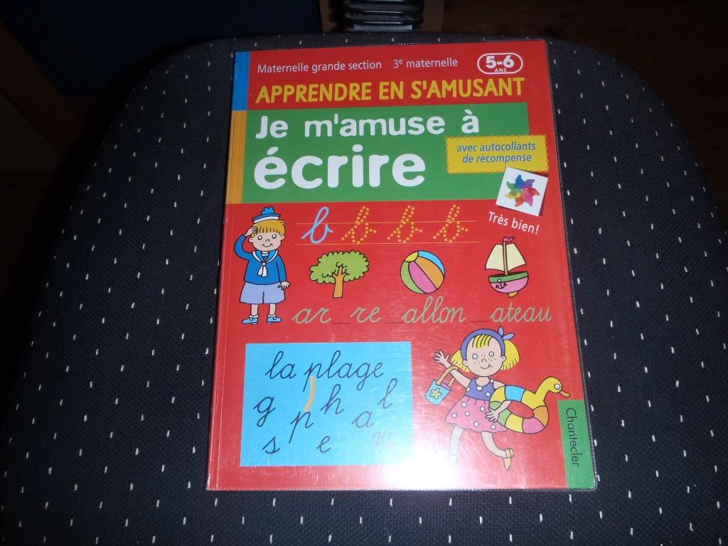 Je m'amuse à écrire 3e maternelle, Enlèvement ou Envoi, Neuf, Chantecler