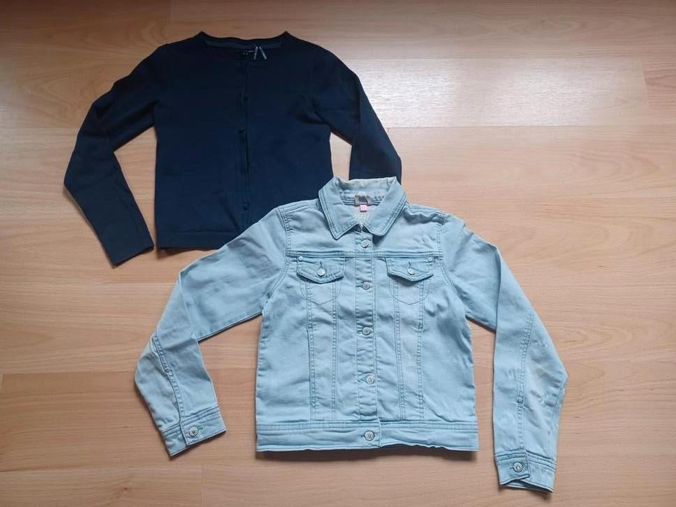 Jeansjas Someone en gilet JBC in maat 152, Enlèvement, Utilisé