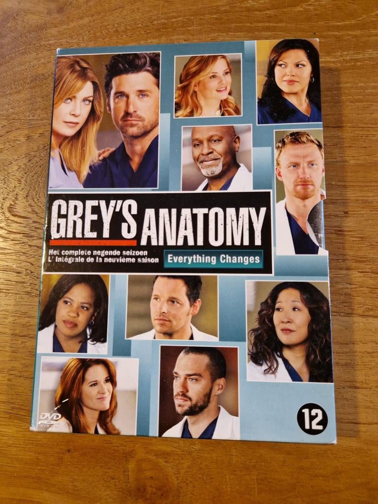 Grey's anatomy seizoen 9 DVD box, Vanaf 12 jaar, Ophalen of Verzenden, Zo goed als nieuw, Boxset