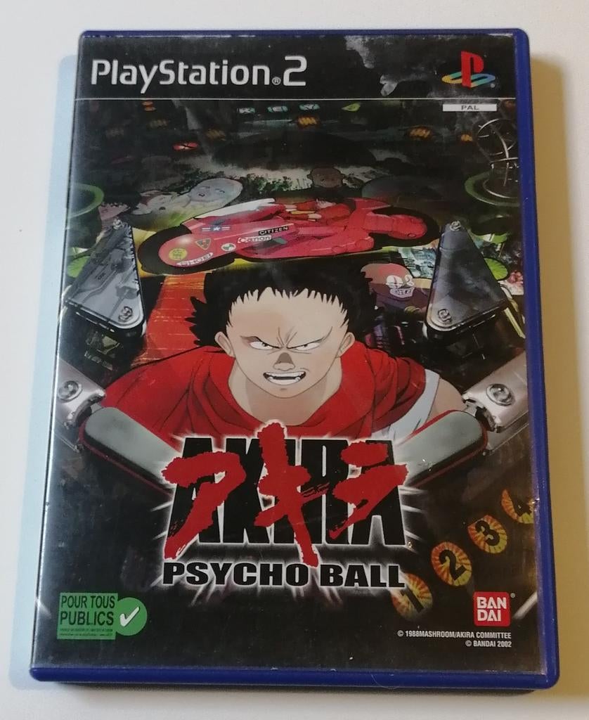 Akira Psycho Ball PS2 spel, Enlèvement ou Envoi, Utilisé