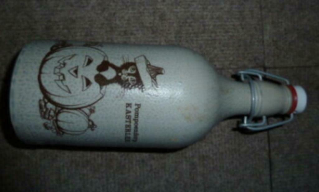 # stenen fles / kruik POMPOENDORP KASTERLEE Brij. Sterkens, Verzamelen, Biermerken, Ophalen of Verzenden, Gebruikt, Flesje(s)
