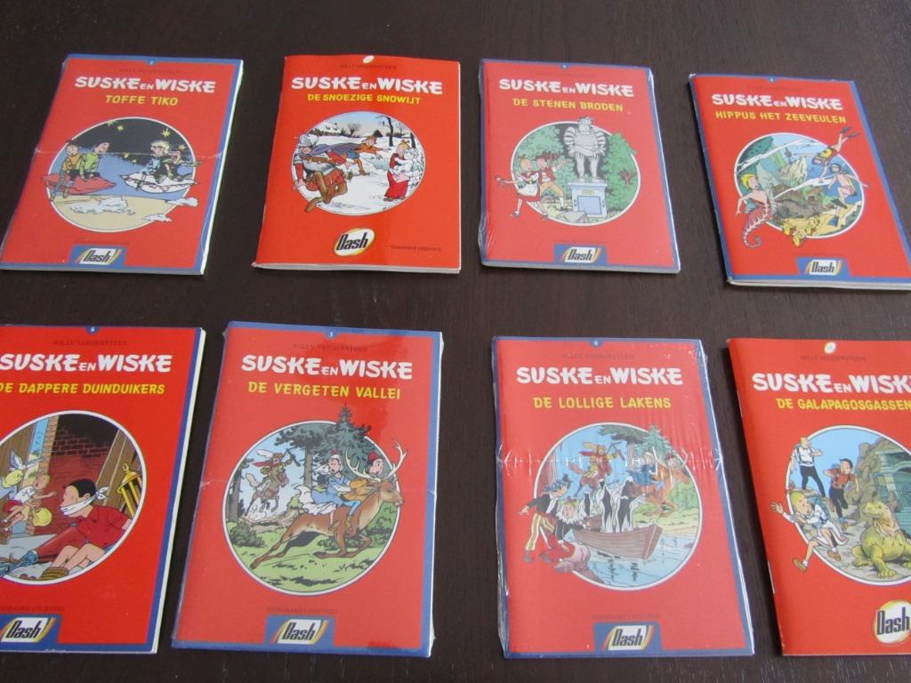 dash mini suske en wiske strips van 30 naar 20 euro, Boeken, Meerdere stripboeken, Ophalen of Verzenden, Zo goed als nieuw, Willy Vandersteen