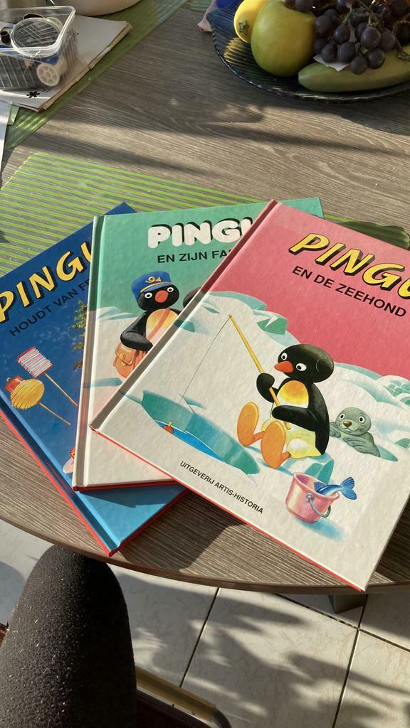 Pingu boeken 3, Boeken, Ophalen, Zo goed als nieuw