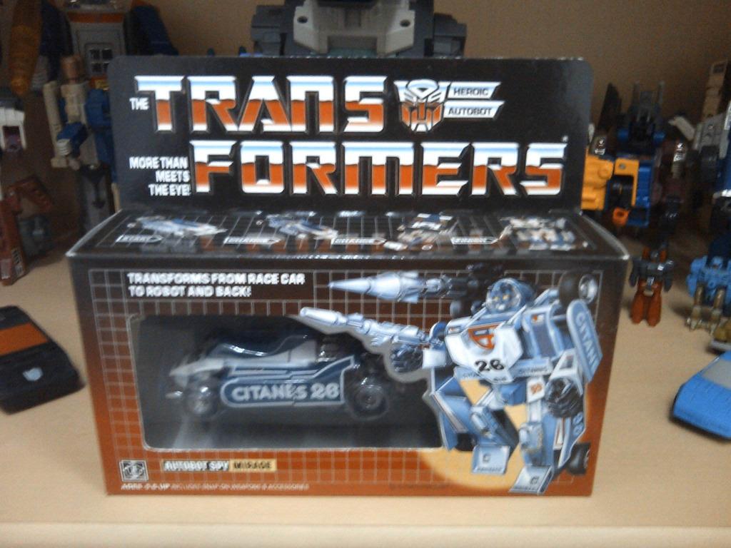✅  Transformers G1 Autobots Mirage en Boite 100%, Enlèvement ou Envoi, Utilisé