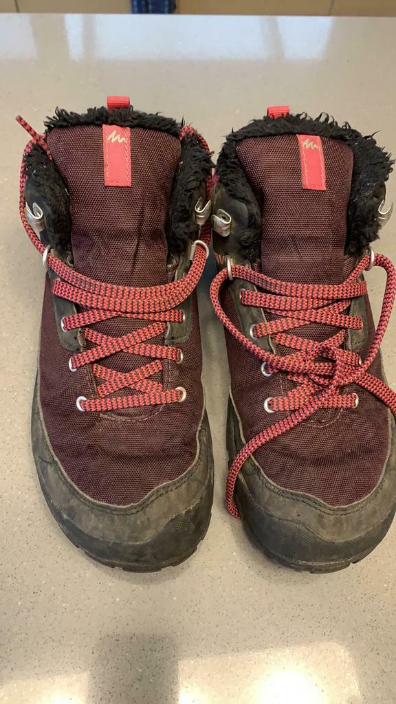 Quechua bottines maat 35, Kinderen en Baby's, Ophalen of Verzenden, Gebruikt, Quechua, Meisje