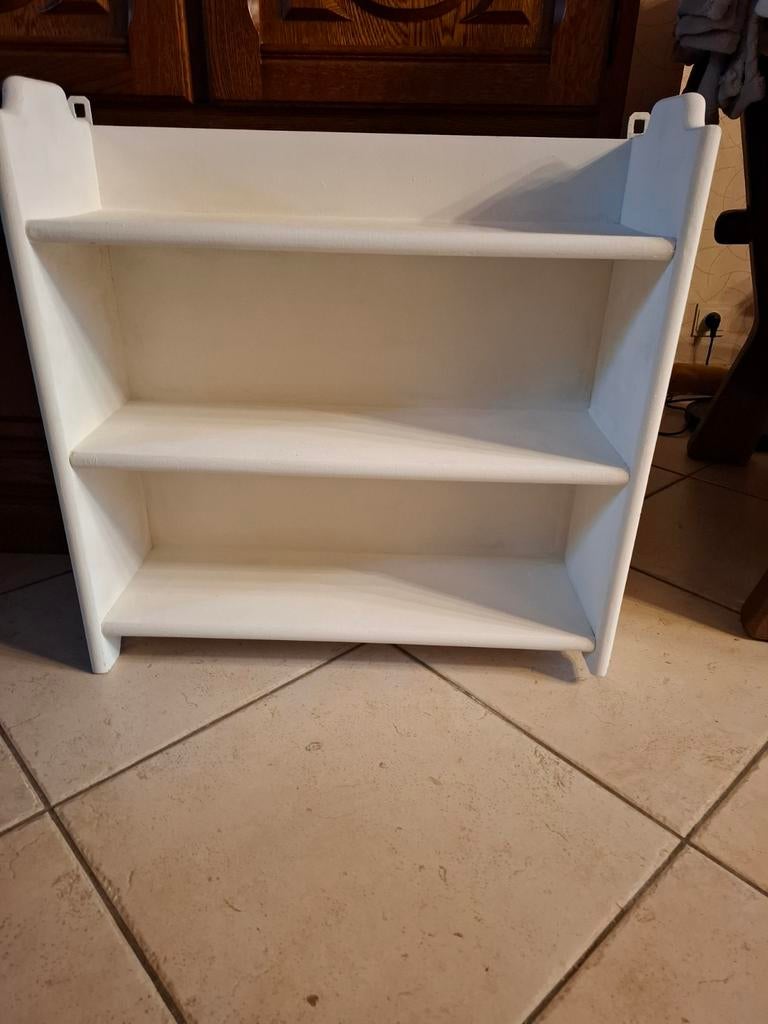 2 wandschabben in krijtverf, Ophalen, Gebruikt