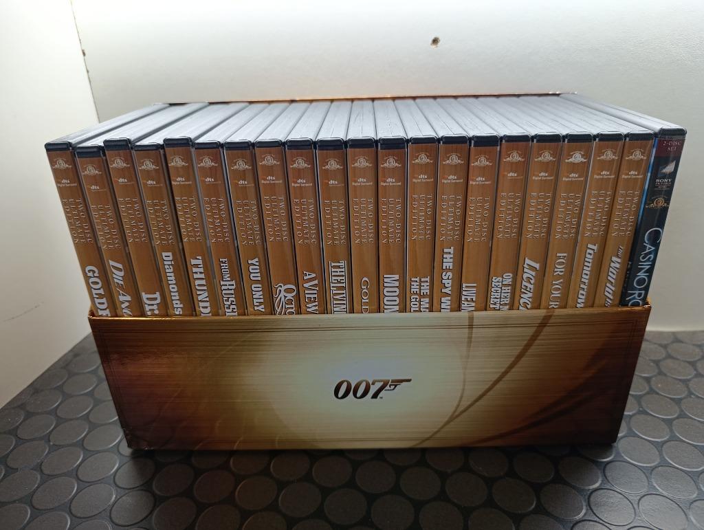 DVD Collection Jamesbond 007, Vanaf 16 jaar, Boxset, Actie, Ophalen of Verzenden