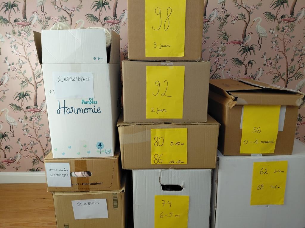 Babykleding 1 euro -MEISJE - maat 56 tot maat 98, Ophalen, Overige maten