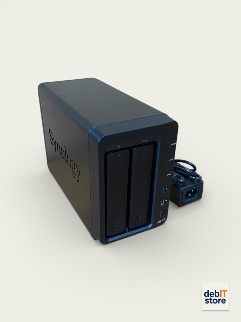 NAS Synology DS718+ (6 Go de RAM) + disque dur 2 x 8 To, Enlèvement ou Envoi, Comme neuf, Synology, Desktop