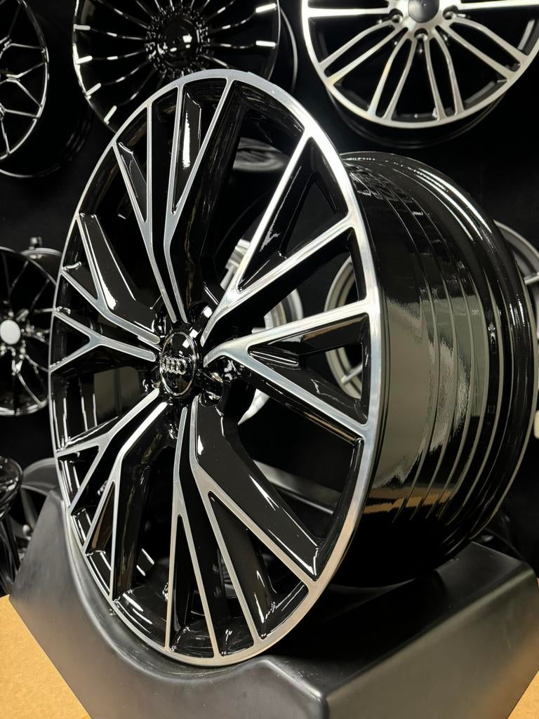 19 inch velgen voor Audi RS look 5x112 A3 A4 A6 Q2 VW Golf, Ophalen of Verzenden, Nieuw, Audi