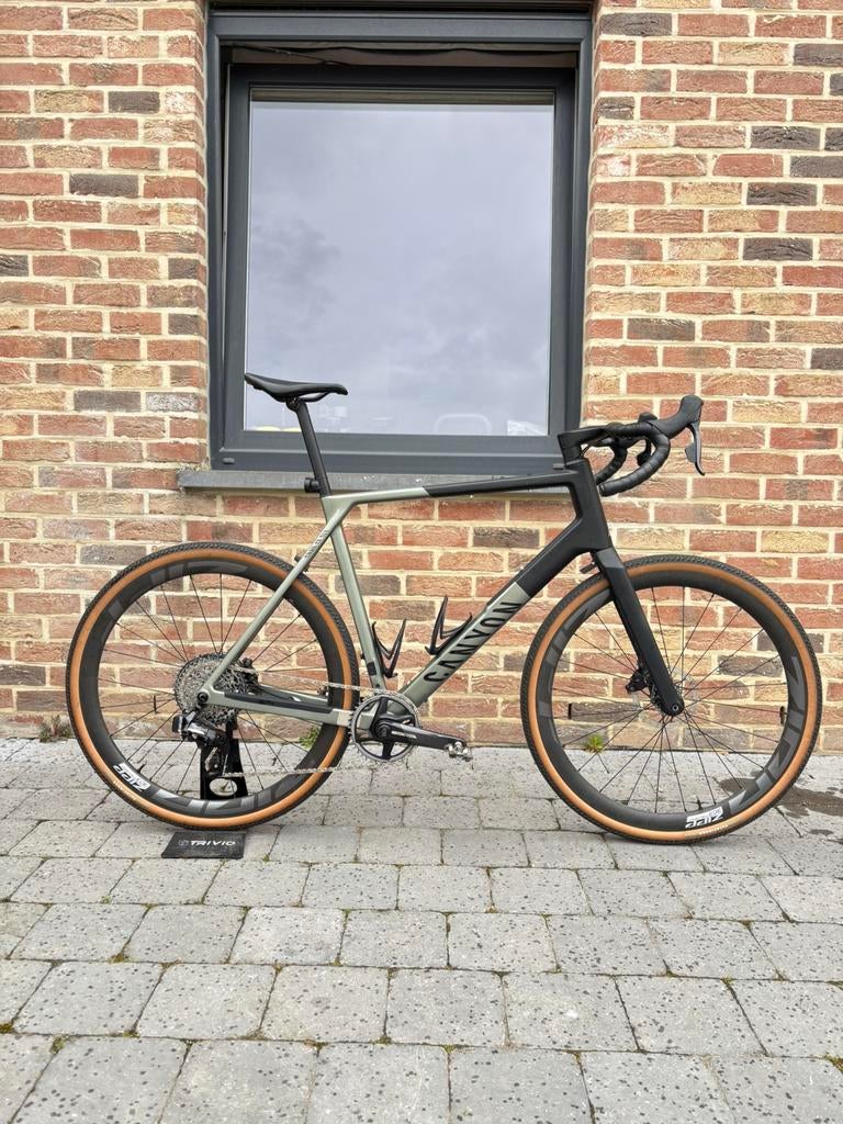 Gravel Canyon Grail CF SLX Sram Force XL Powermeter, Vélos & Vélomoteurs, 10 à 15 vitesses, Comme neuf, Enlèvement, 28 pouces