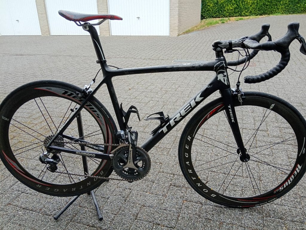 Trek Madone "Spartacus" Fabian Cancellara Edition (Maat M), Gebruikt, 26 inch, 10 tot 15 versnellingen, Velgrem