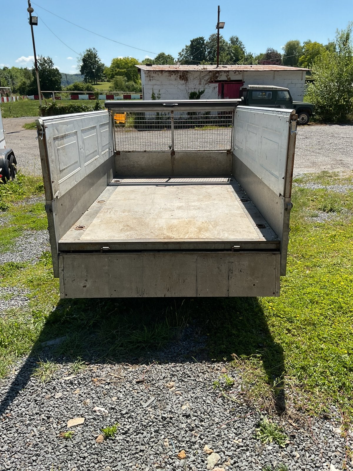 A vendre remorque basculante, Autos : Divers, Remorques, Utilisé, Enlèvement