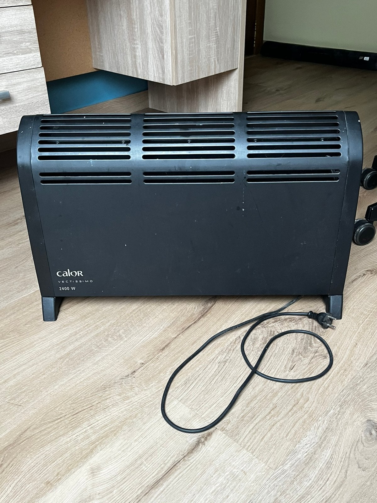 Calor Vectissimo 2400W convectorkachel elektrisch, Huis en Inrichting, Kachels, Ophalen, Gebruikt, Elektrisch, Vrijstaand