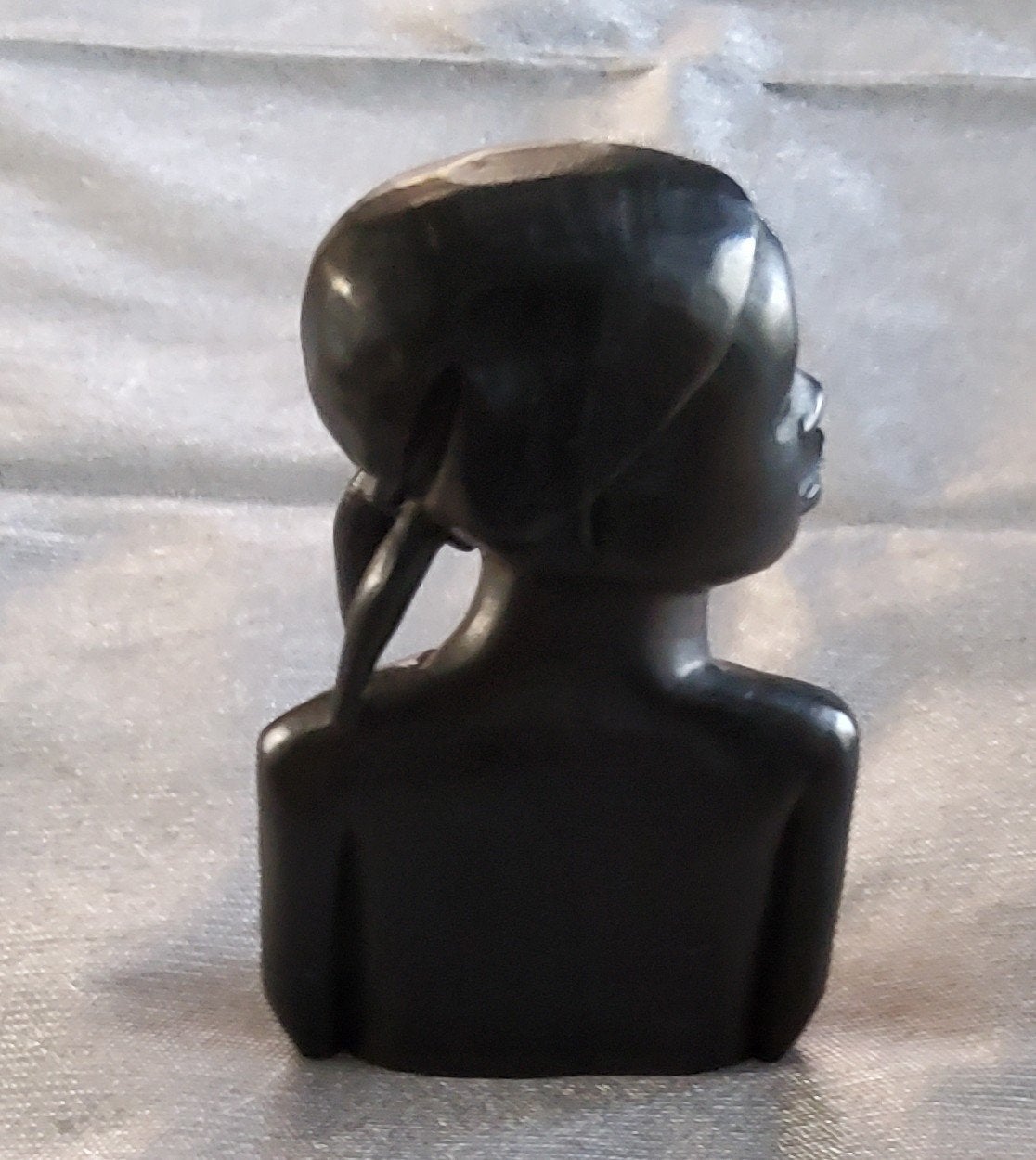 - Afrikaanse ebbenhouten buste - 17 cm, Ophalen, Afrika, Buste