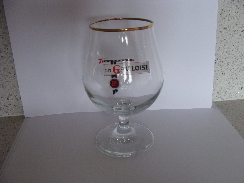 1beau ancien verre à bière La Gauloise, neuf, Ophalen, Nieuw, Glas of Glazen, Overige merken