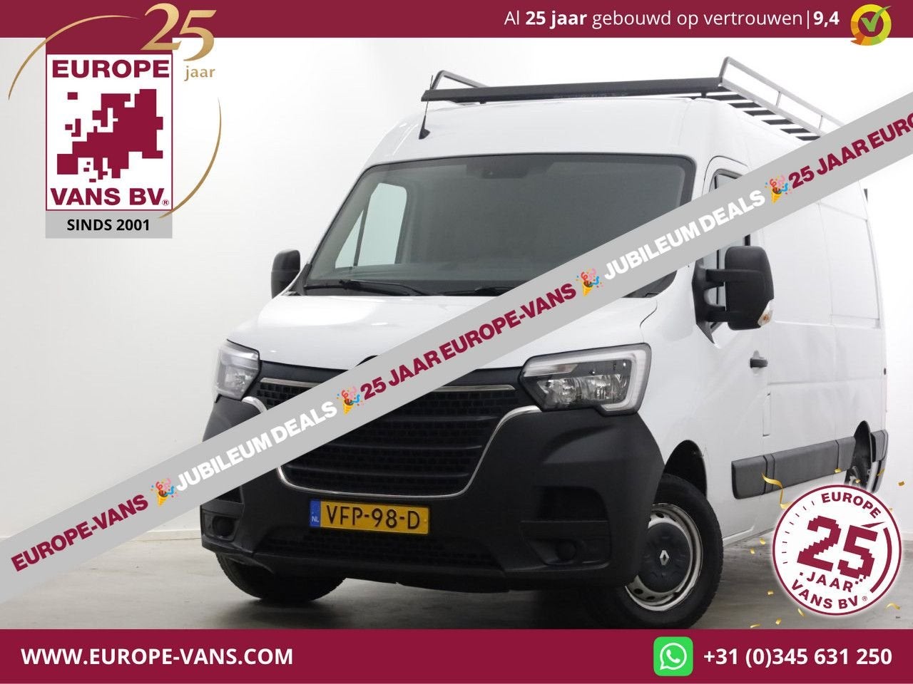 Renault Master T35 2.3 dCi 150pk Automaat L2H2 Energy Airco/, Auto's, Bestelwagens en Lichte vracht, Automaat, Parkeersensor, Renault