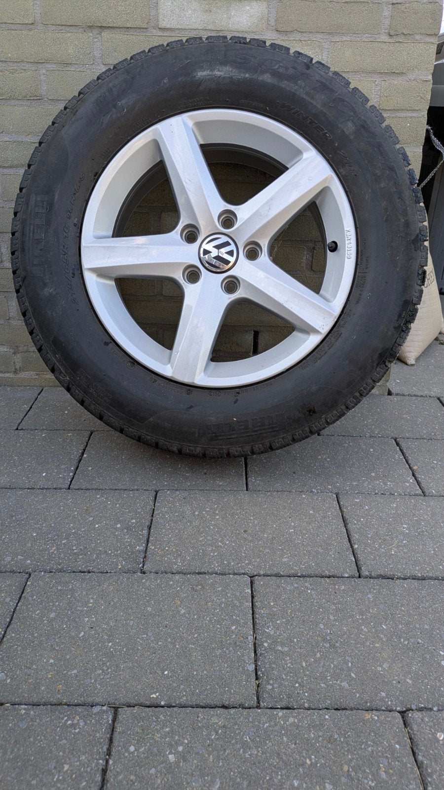 originele alu velg VW 16" reservewiel Tiguan, Auto-onderdelen, Banden en Velgen, Ophalen