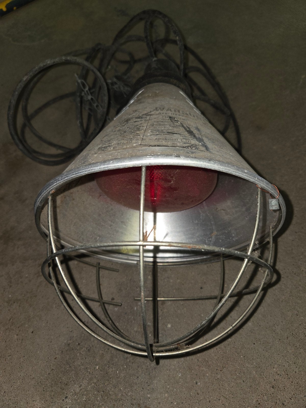 Lampe chauffante, Animaux & Accessoires, Volatiles | Accessoires, Enlèvement