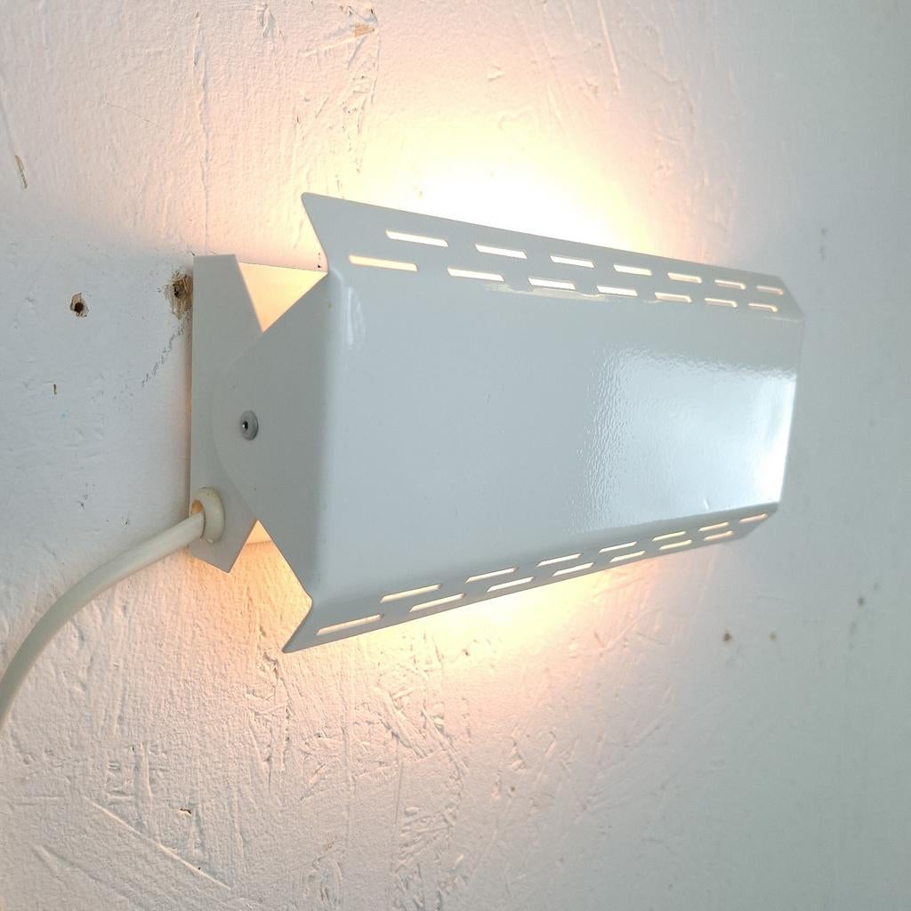 Vintage wandlamp jaren 80 Memphis Milano design, Enlèvement ou Envoi, Métal