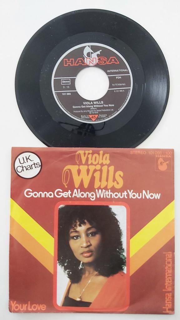Viola Wills  - Gonna get along without you now, CD & DVD, Vinyles | Dance & House, Enlèvement ou Envoi, Comme neuf, Disco