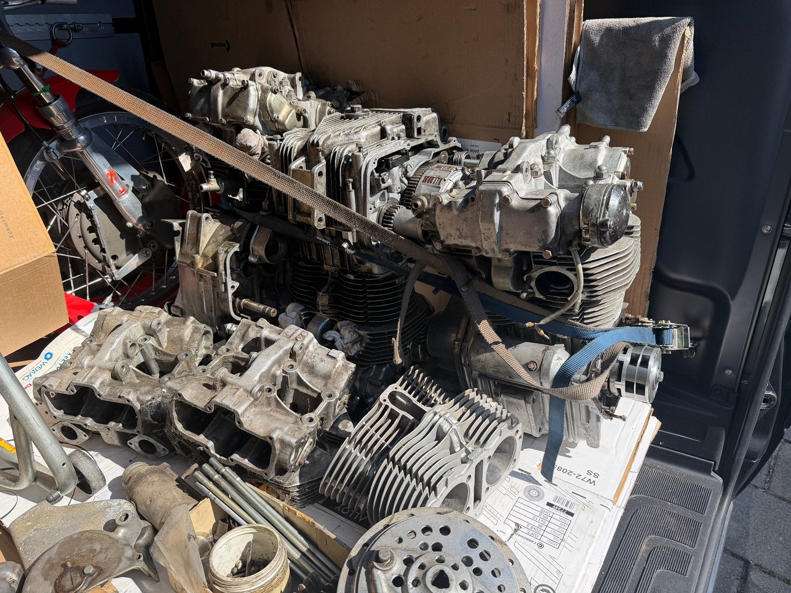HONDA CB450 K blokken en onderdelen, Motoren, Onderdelen | Oldtimers, Gebruikt, Ophalen