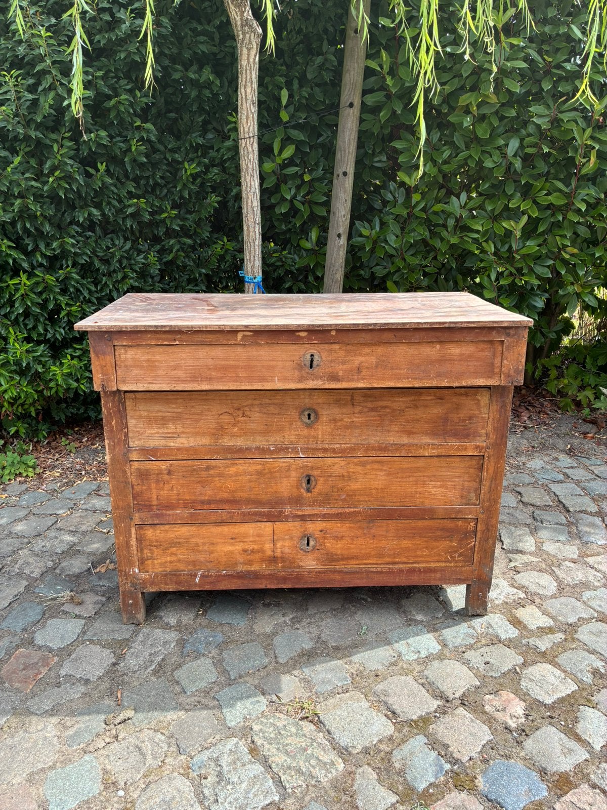 Oude ladekast, Huis en Inrichting, Kasten | Ladekasten, Ophalen, Gebruikt, 50 tot 100 cm, 3 of 4 laden