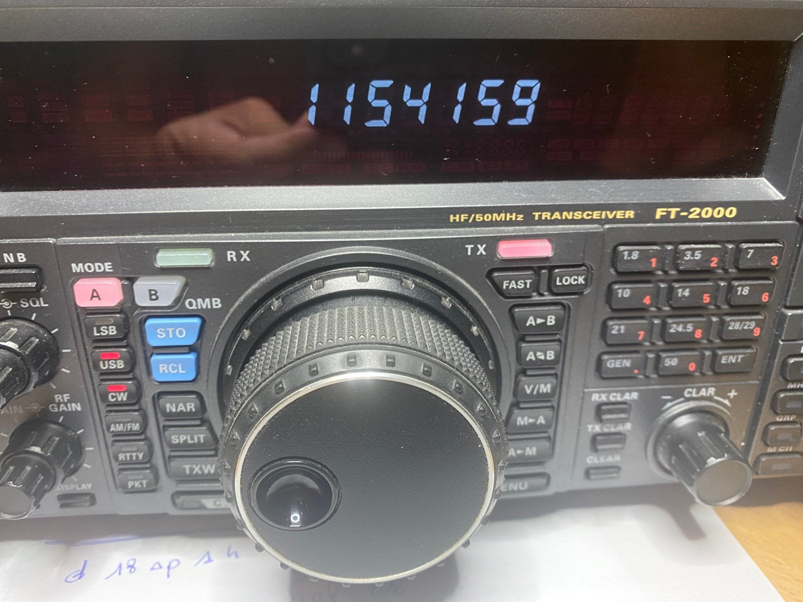 Yaesu FT2000 SP2000 M70, Telecommunicatie, Ophalen, Zo goed als nieuw, Zender en Ontvanger