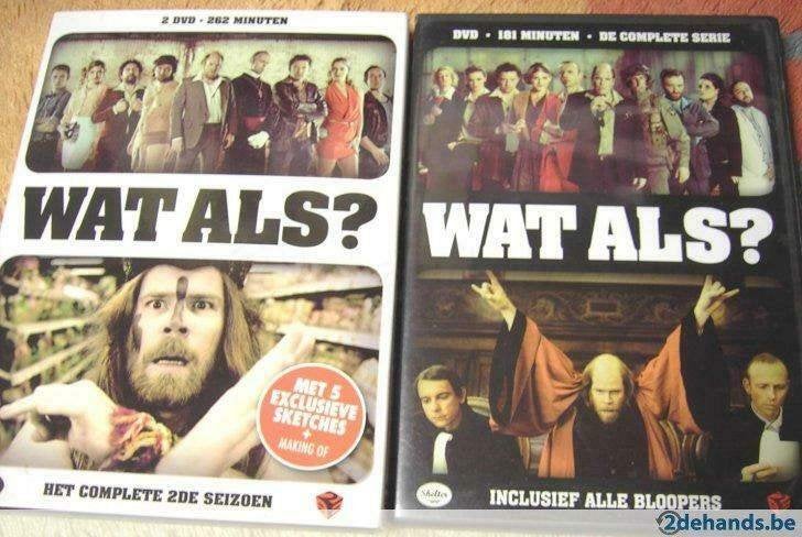 WAT ALS? SEIZOEN 1, Cd's en Dvd's, Dvd's | Tv en Series, Ophalen of Verzenden, Zo goed als nieuw, Komedie, Seizoen 1