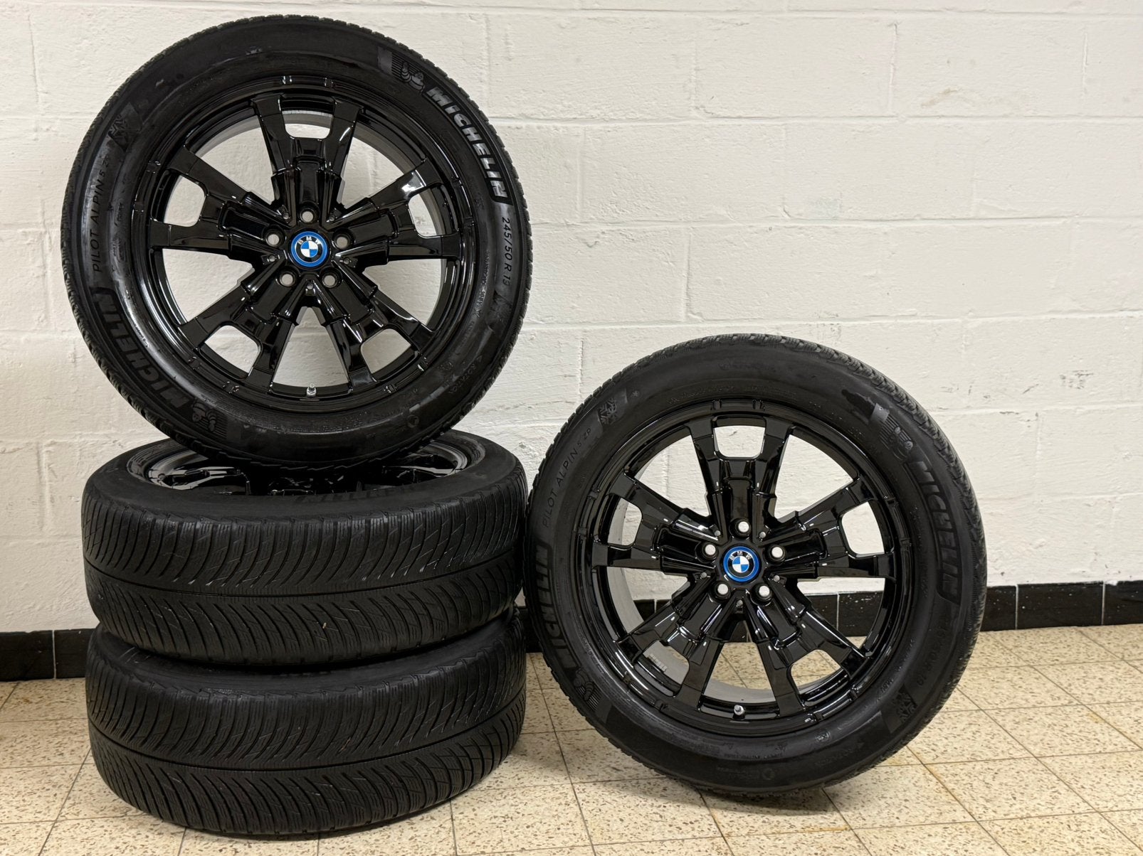 Jantes bmw ix3 x3 x4 pneus hiver, Enlèvement