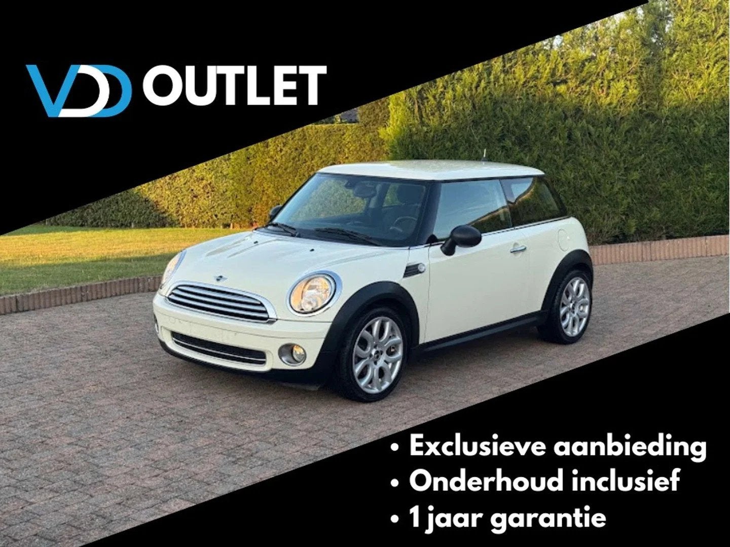 MINI One 3-DEURS MANUEEL / VERW ZETELS / AIRCO / RADIO / CD, Auto's, Mini, 4 zetels, Stof, Gebruikt, Zwart
