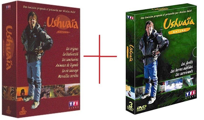 Ushuaïa Nature 2 Coffrets 6 DVD + 3 DVD Nicolas Hulot, CD & DVD, Envoi, Utilisé, Nature