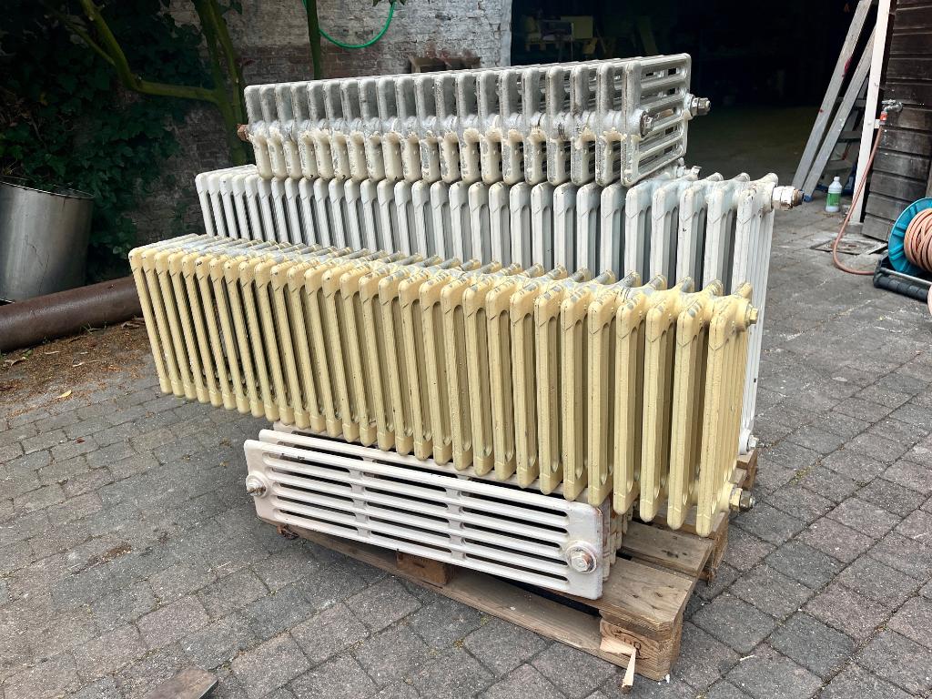 gietijzeren radiatoren, Doe-het-zelf en Bouw, Verwarming en Radiatoren, Ophalen, Gebruikt, Radiator