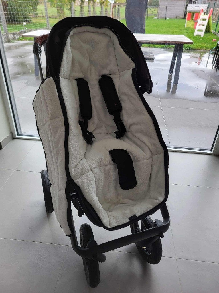 Dubatti 2 in 1 kinderwagen, Kinderen en Baby's, Gebruikt, Luchtbanden, Ophalen, Kinderwagen