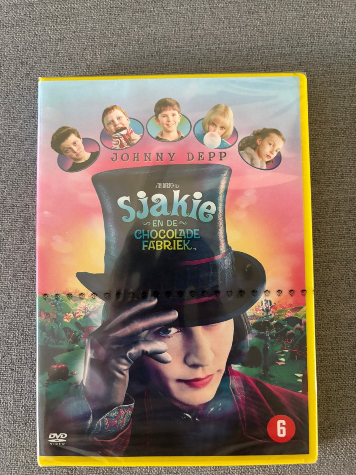 Dvd: Sjakie en de chocolade fabriek, À partir de 6 ans, Famille / enfants, Enlèvement, Néerlandais