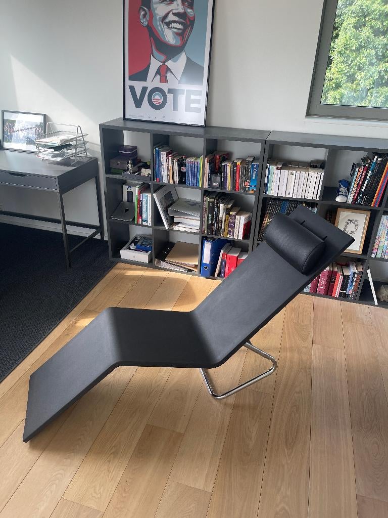 chaise longue MVS de Vitra, Maison & Meubles, 150 cm ou plus, Comme neuf, Contemporain, Enlèvement