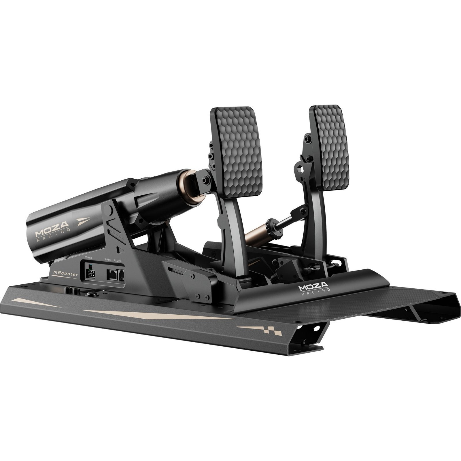 MOZA MBOOSTER PEDAL ( ACTIVE PEDAL ), Consoles de jeu & Jeux vidéo, Réglable, Volant de course, Comme neuf, Enlèvement