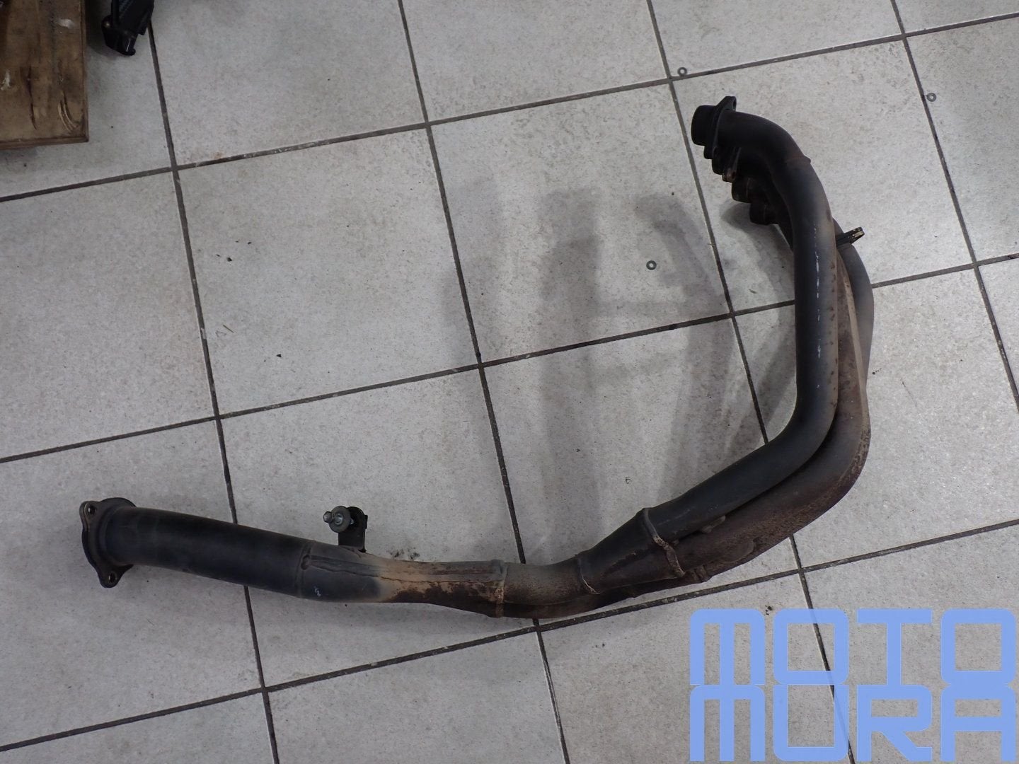 Originele uitlaat bocht voor de Suzuki GSXR 600 750 SRAD 199, Motos, -, Utilisé, -, -