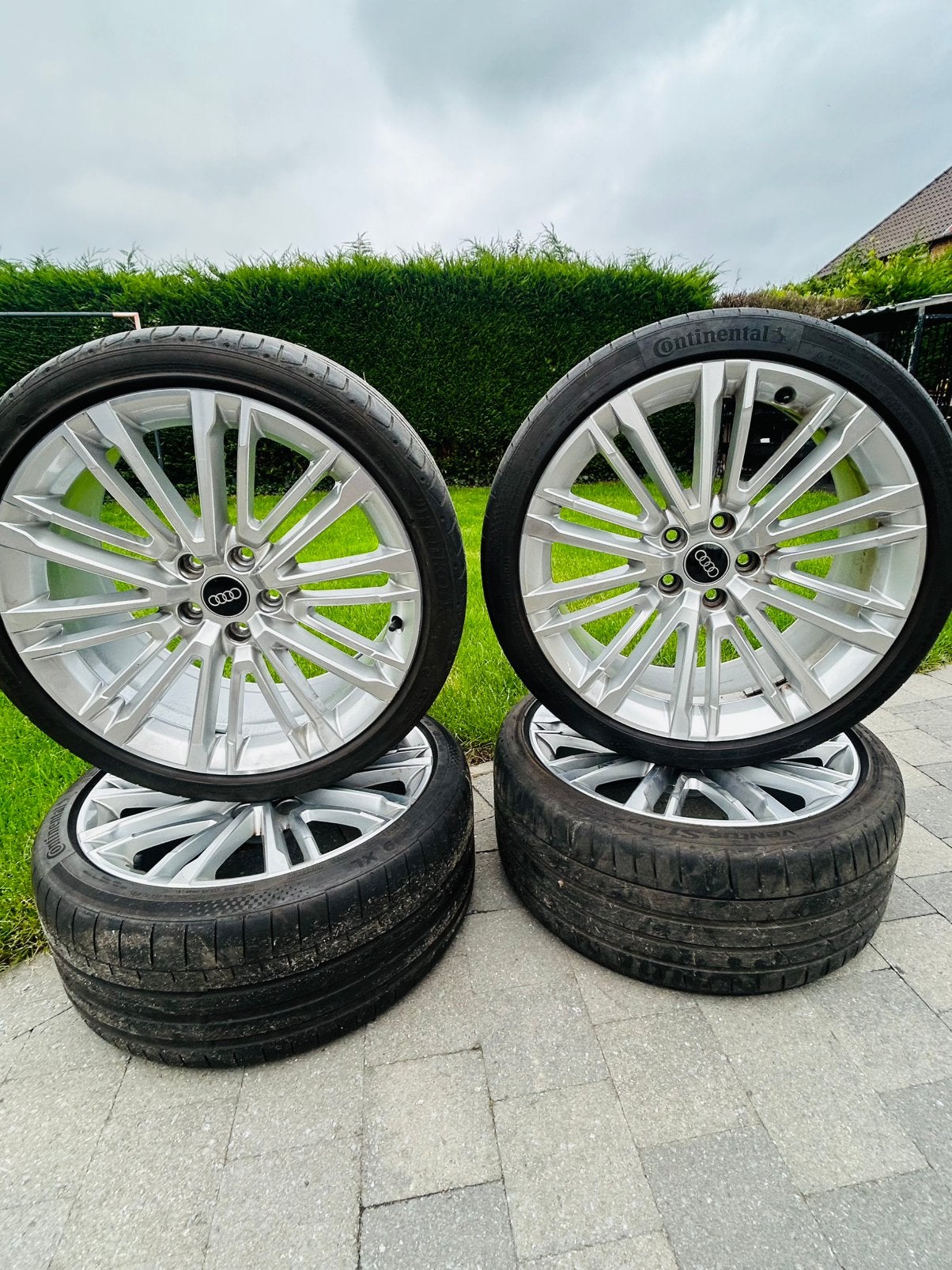 Audi 19 inch velgen origineel! 5x112 ET40, Autos : Pièces & Accessoires, Pneus & Jantes, 245 mm, Véhicule de tourisme, Pneus été
